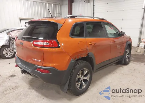 2015 Jeep Cherokee Trailhawk z USA, uszkodzony, nr VIN 1C4PJMBS7FW728650